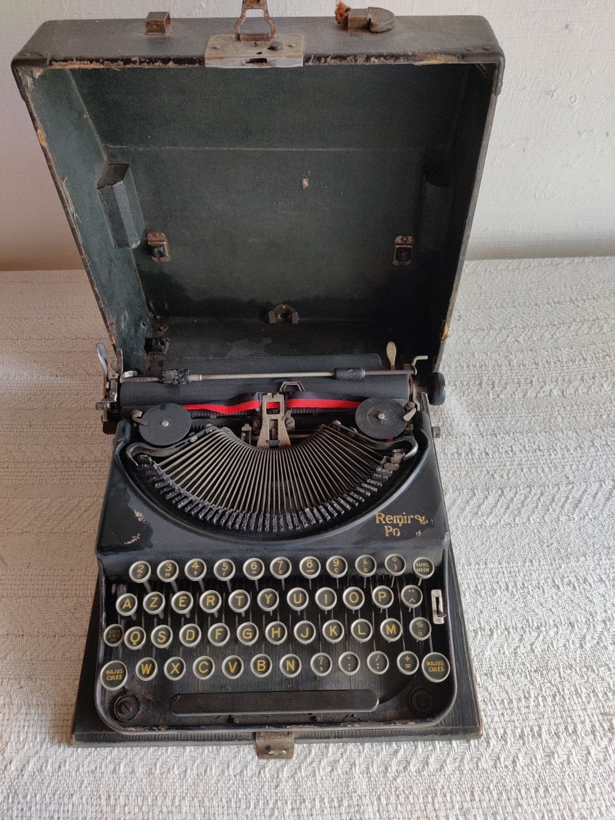 Typemachine antiek, Ophalen of Verzenden, Gebruikt