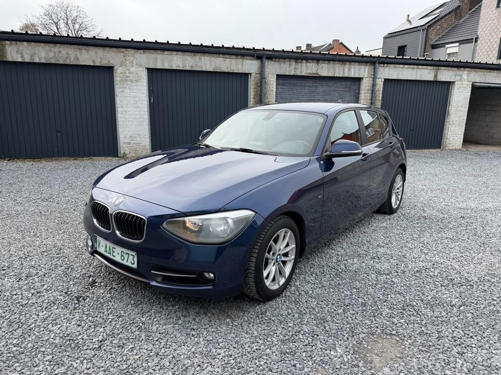 Bmw 116d 2014 prete a immatriculé, Auto's, BMW, Euro 5, Zwart, 5 deurs, Particulier