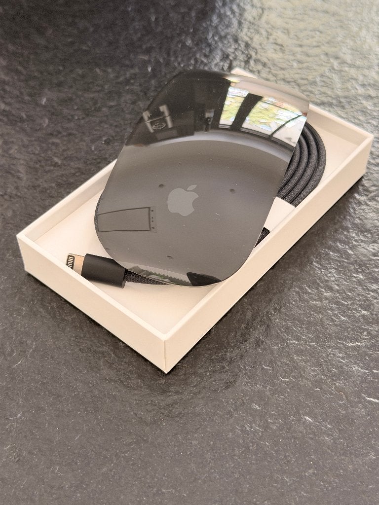 Apple Magic Mouse Black, Informatique & Logiciels, Souris, Comme neuf, Enlèvement, Apple