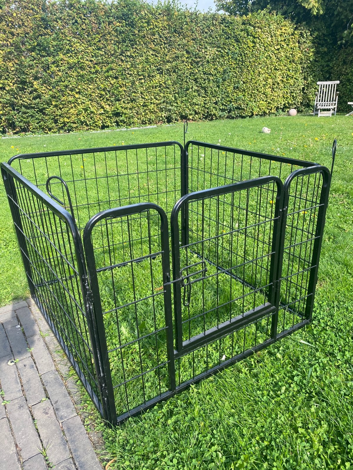 Hondenbox met 4 panelen, Ophalen, Zo goed als nieuw