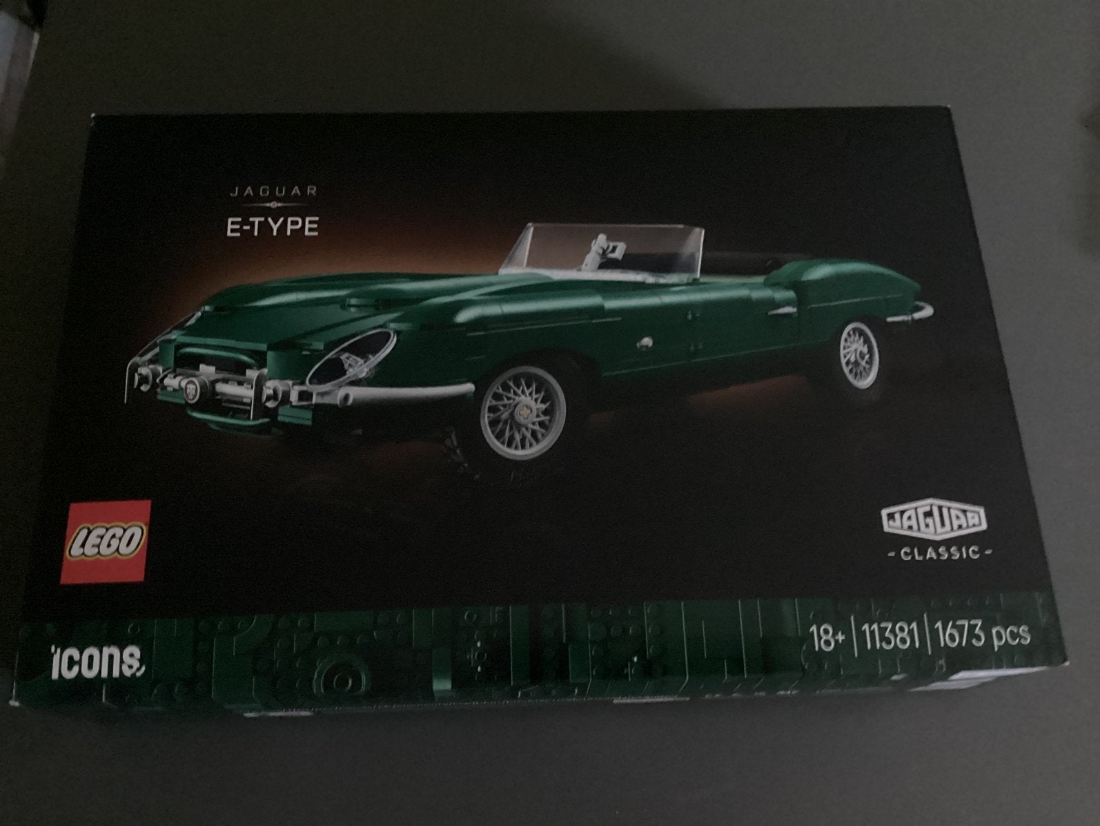 Lego 11381 - Jaguar E-Type, Ophalen of Verzenden, Zo goed als nieuw, Lego