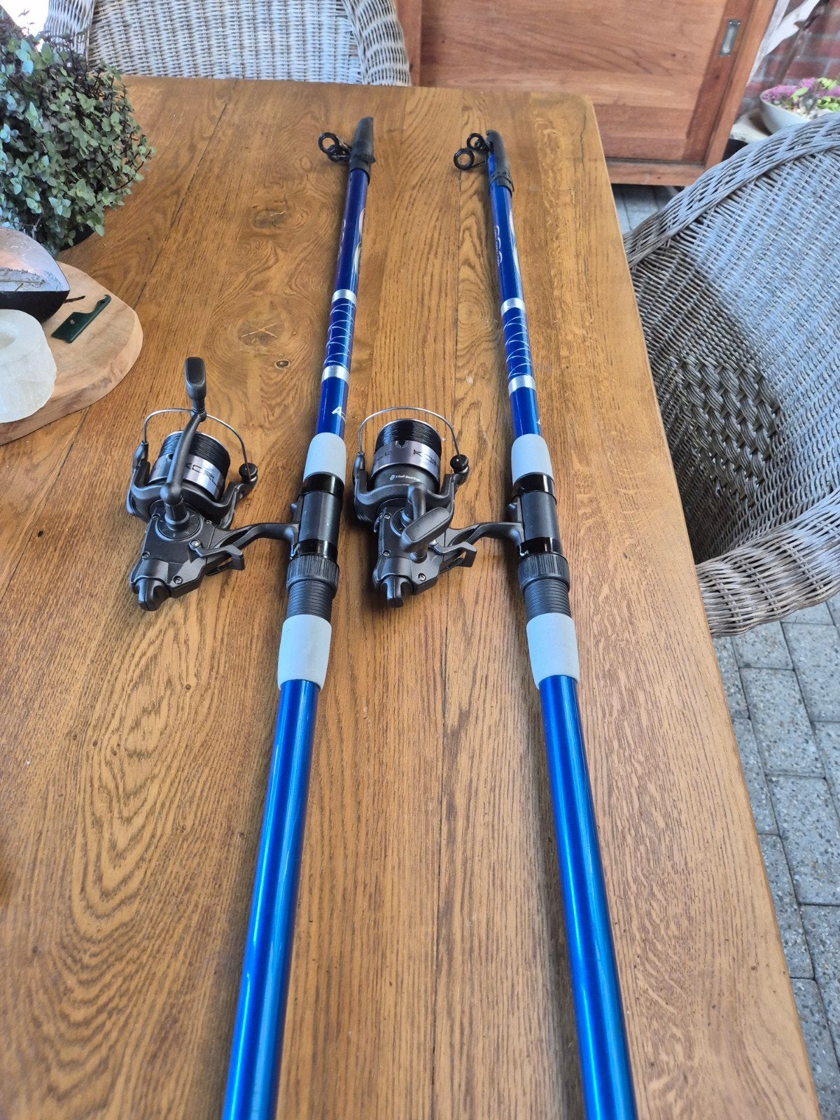 allround hengels met korum baitruner molens, Watersport en Boten, Ophalen of Verzenden, Nieuw
