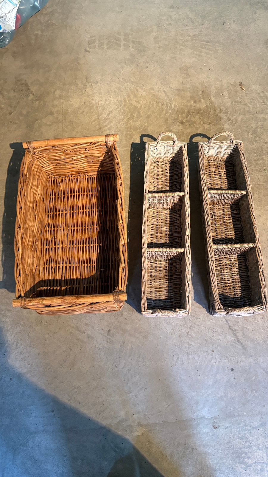 Rieten mandjes GRATIS, Maison & Meubles, Enlèvement, Comme neuf