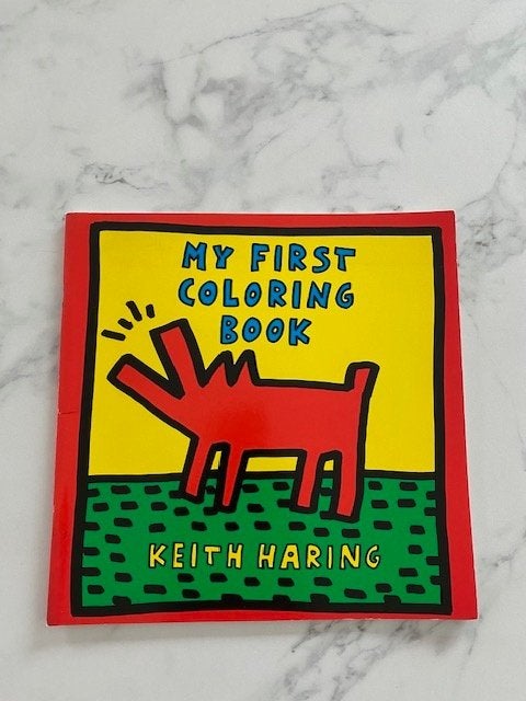 Keith Haring kleurboek 1993 uit New York, Antiek en Kunst, Ophalen