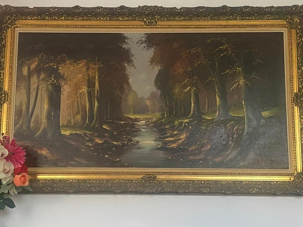 Underwood olieverfschilderij, Antiek en Kunst, Ophalen