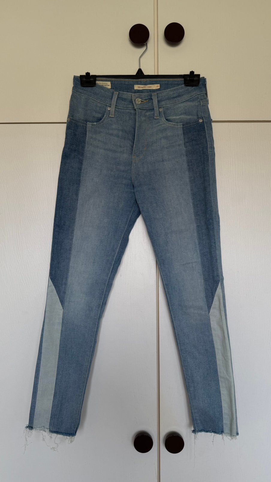 Levi's jeans, model 701, Kleding | Dames, Ophalen of Verzenden, Zo goed als nieuw, Blauw, W27 (confectie 34) of kleiner