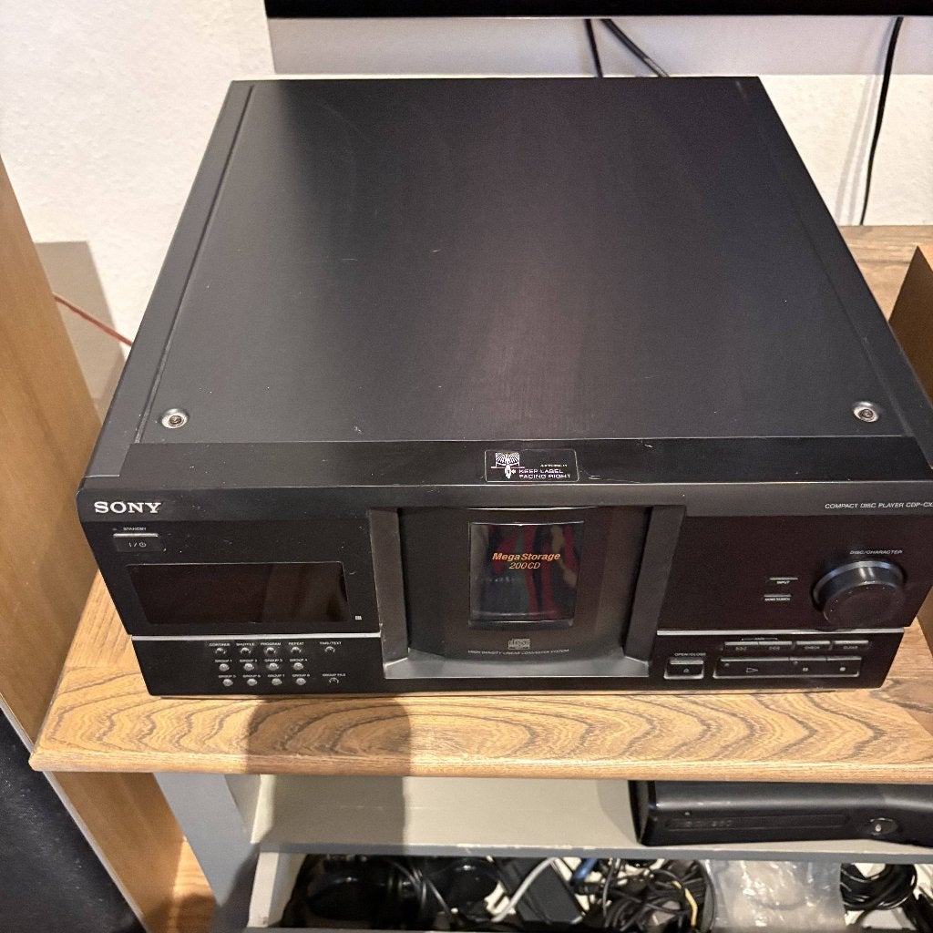 Sony CDP-CX235 200 CD Speler, Enlèvement, Utilisé, Sony, Changeur