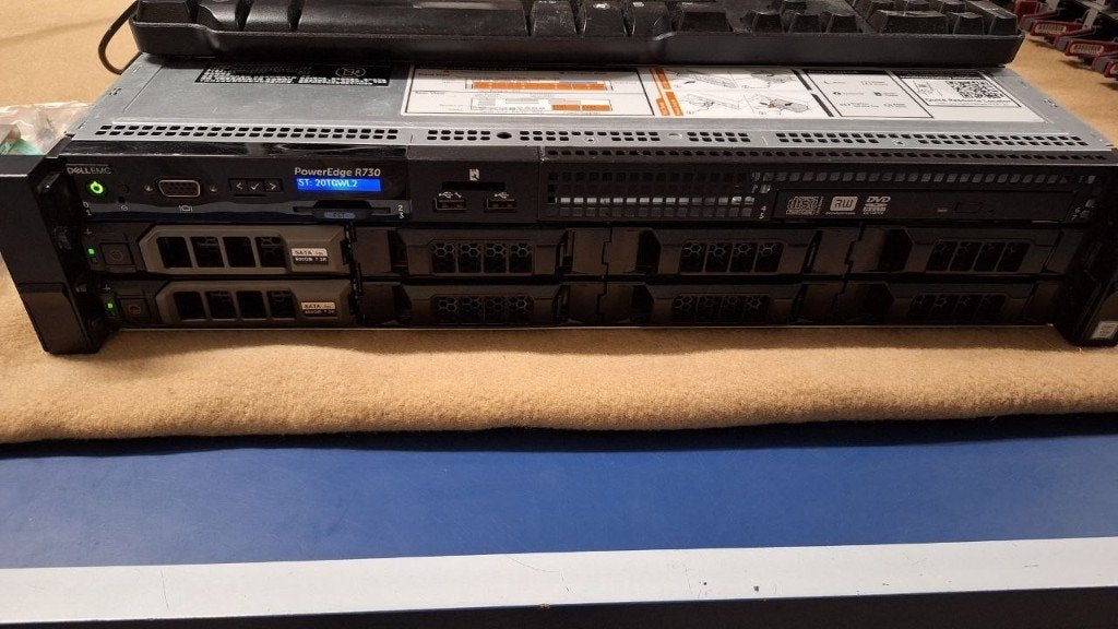 Dell PowerEdge R730 – 192 Go RAM DDR4, Informatique & Logiciels, Serveurs, Reconditionné, 3 à 4 Ghz, 256 GB, Enlèvement