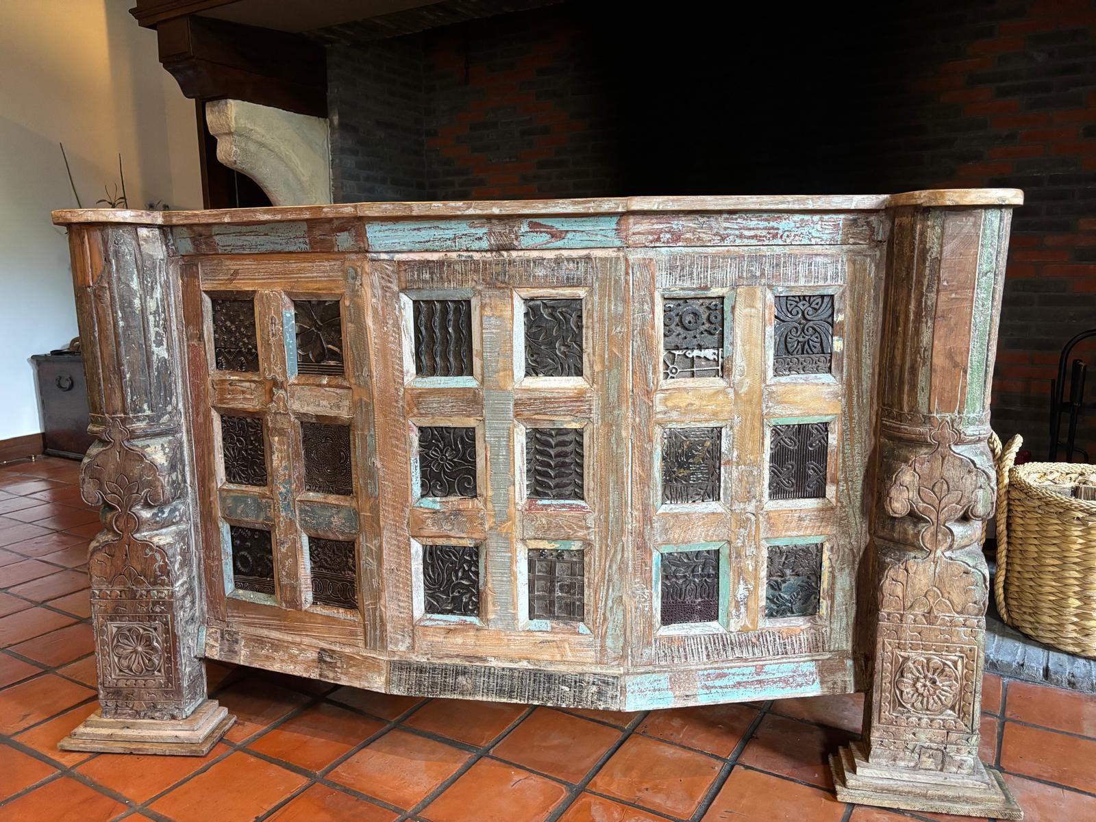 Indische bartafel, Ophalen