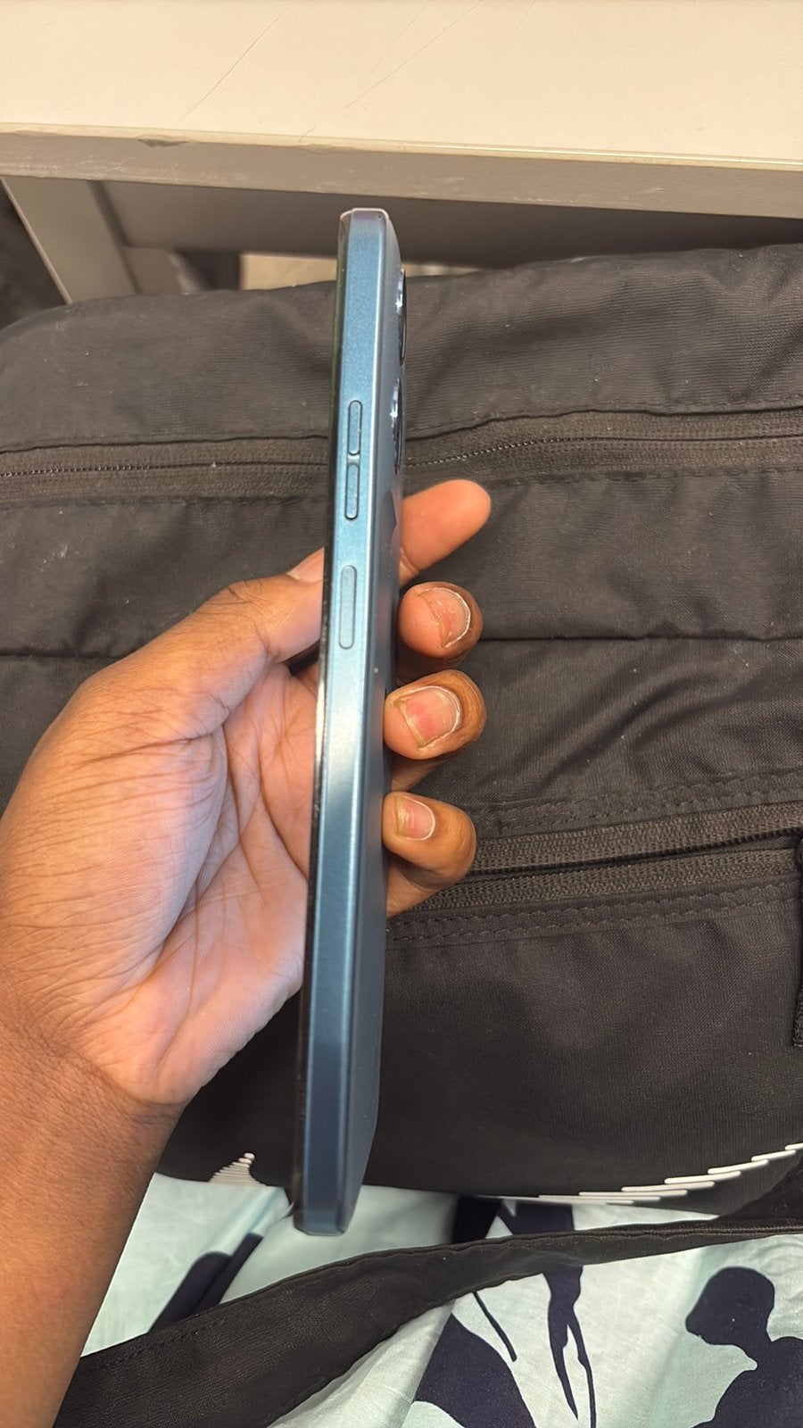 Motorola Moto G06, 256 Go, tapisserie bleue, 4G, Enlèvement, Comme neuf