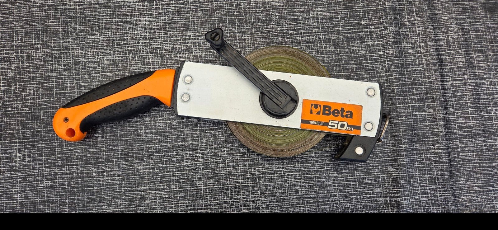 Beta meetlint 50 meter, Doe-het-zelf en Bouw, Meetapparatuur, Ophalen, Gebruikt, Afstand