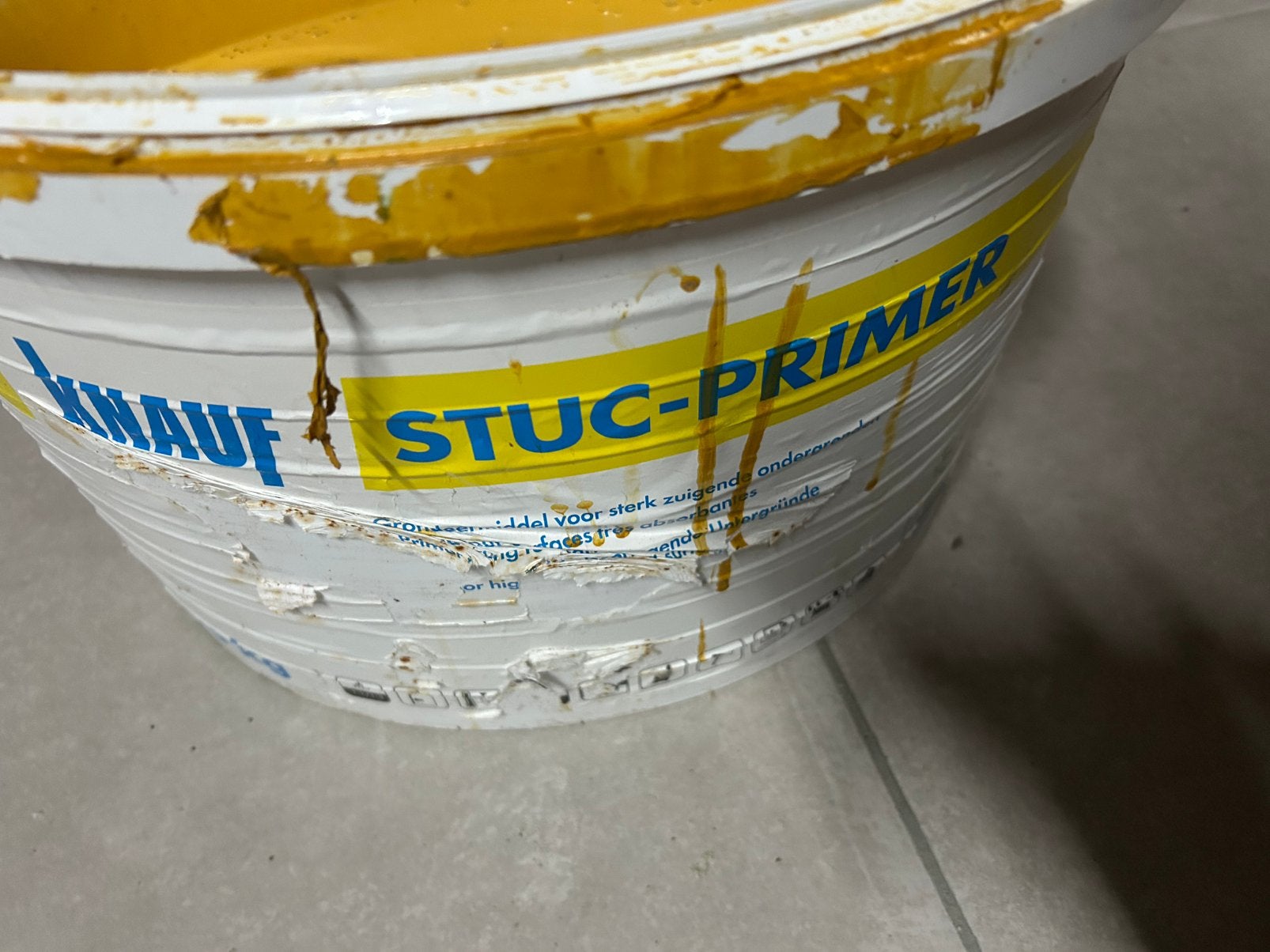 Knauf stuc primer, Doe-het-zelf en Bouw, Ophalen, Zo goed als nieuw