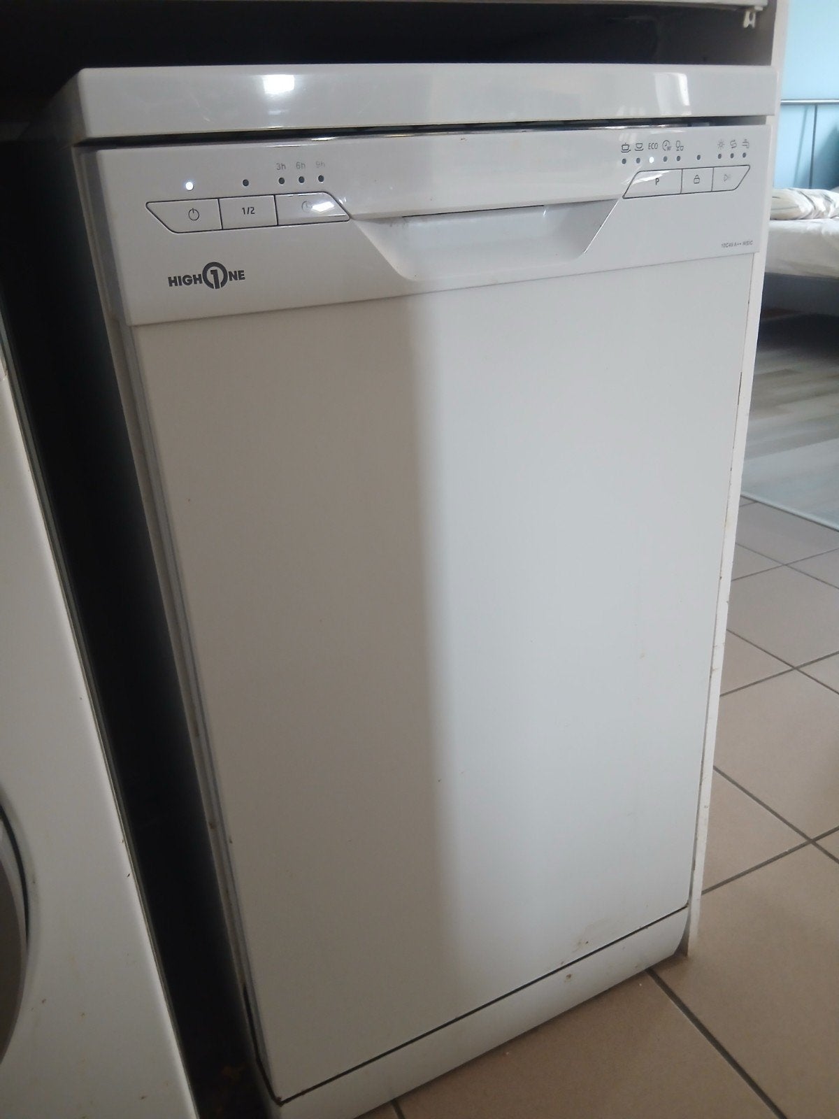 Lave-vaisselle, Electroménager, Lave-vaisselle, 85 à 90 cm, Moins de 45 cm, Enlèvement, Utilisé