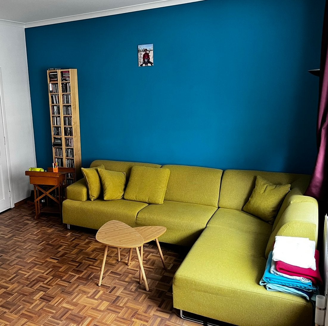 Hoek zetel groen, Enlèvement