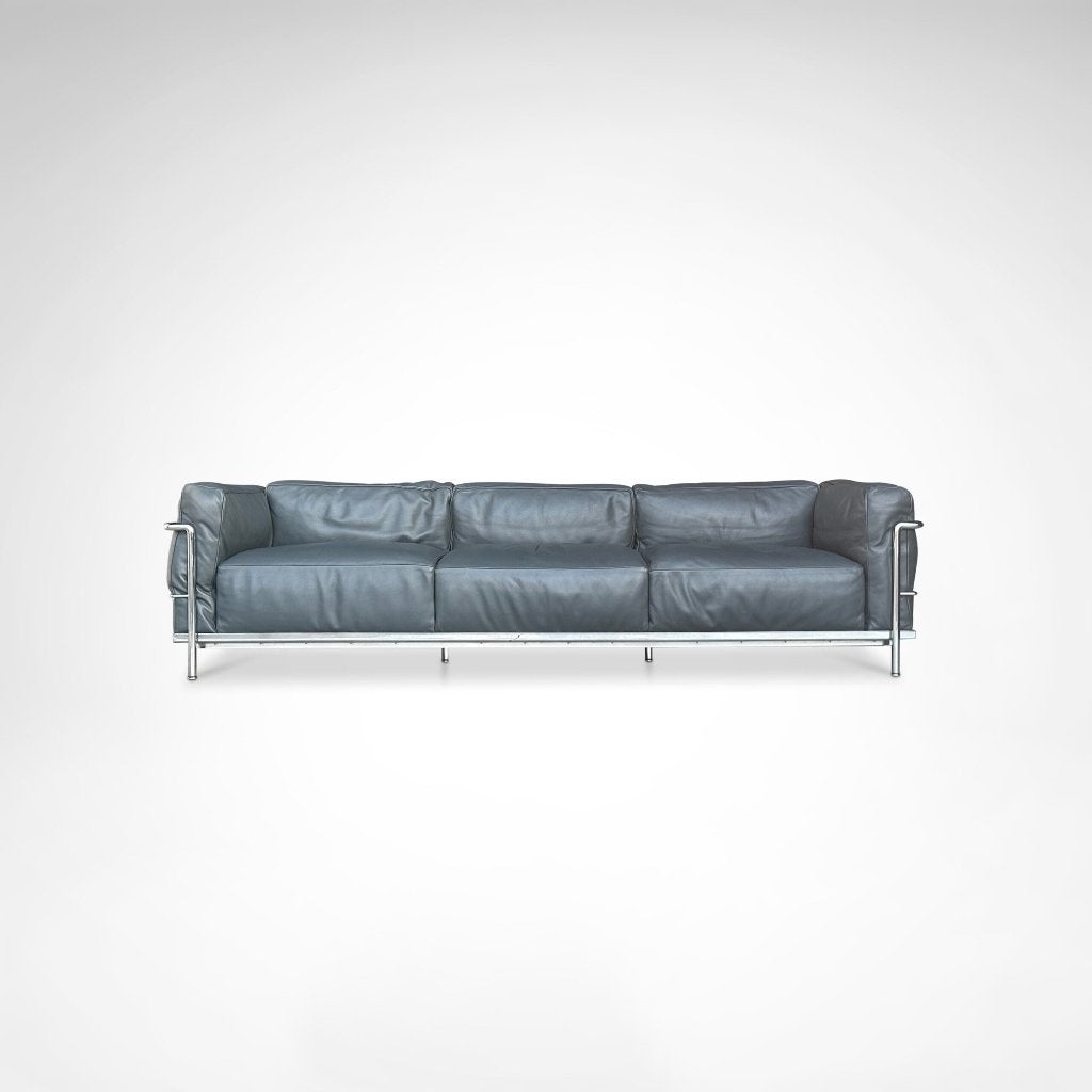 LC3 3-zitter sofa |Goose feather | Y premium | Cassina | 90s, Ophalen, Zo goed als nieuw, Leer, Bauhaus