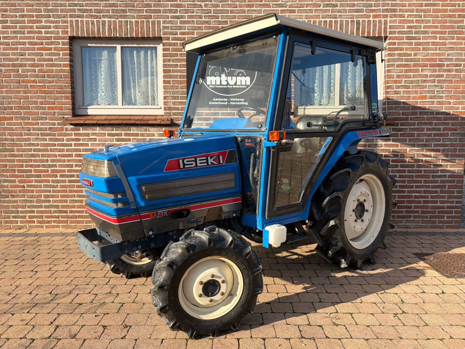 Minitractor Iseki Landleader 247 - 3cilinder - 4x4 - CABINE, Enlèvement ou Envoi