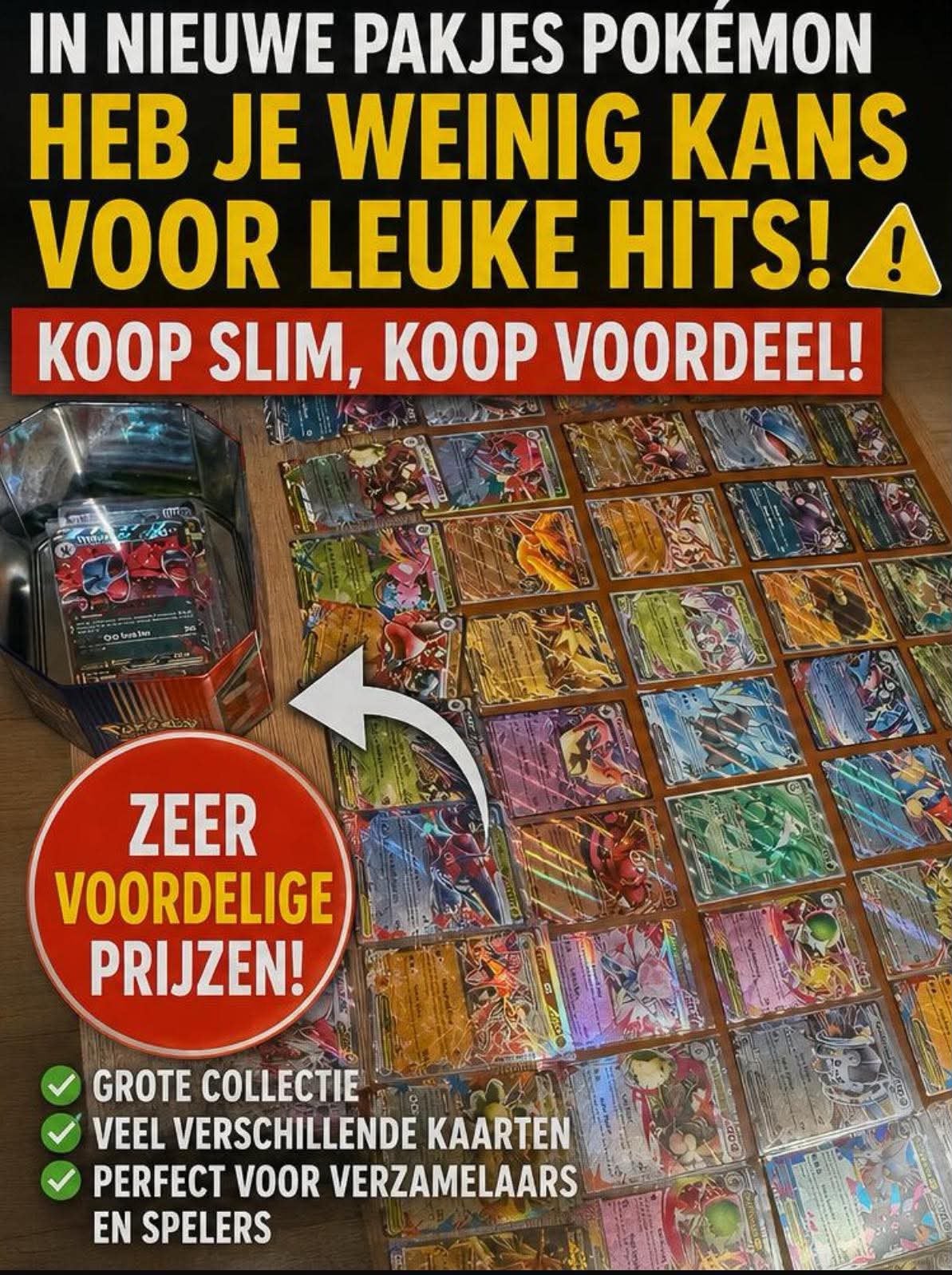 Zeldzame Pokémon te koop, Ophalen, Zo goed als nieuw, Losse kaart, Foil