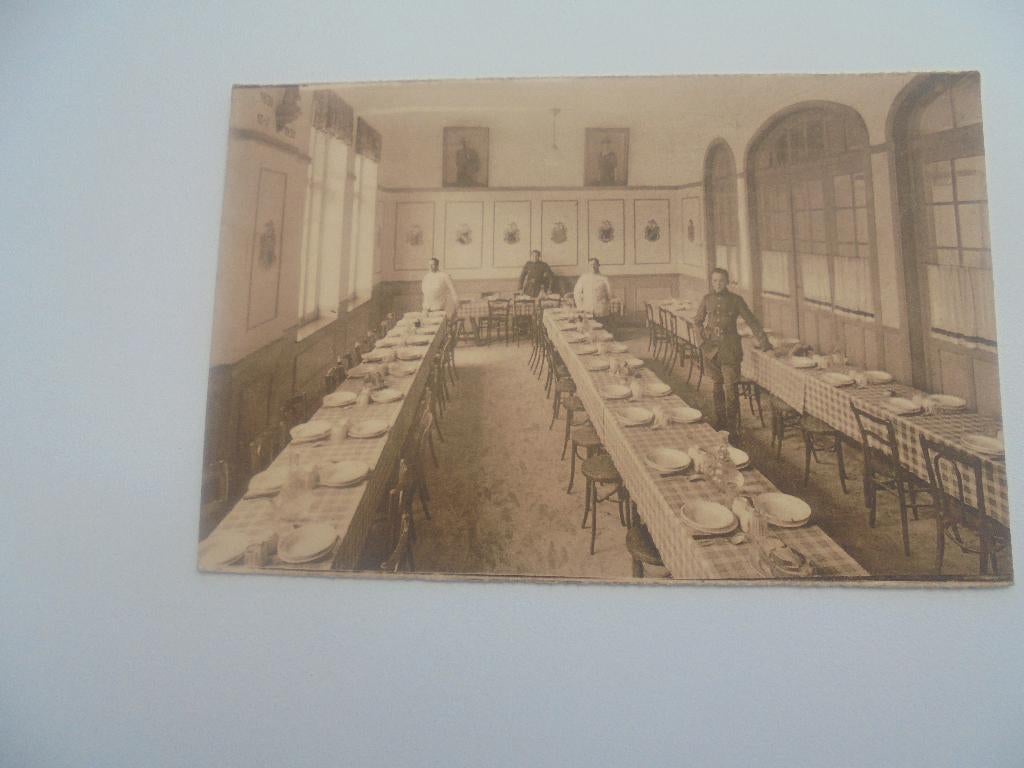 vilvoorde-troepen regiment-eetzaal, Verzamelen, Verzenden, 1920 tot 1940, Gelopen, Vlaams-Brabant