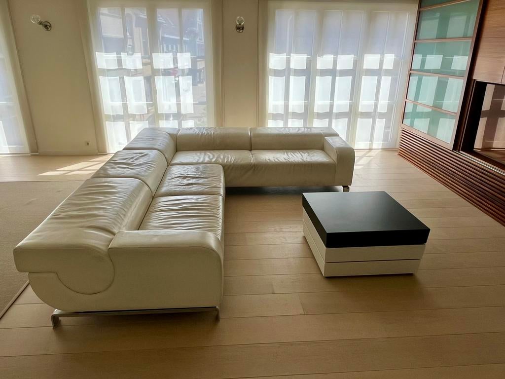 Leolux salontafel : Brocco 3 delig., Huis en Inrichting, Ophalen, 50 tot 100 cm, Vierkant, 50 tot 100 cm