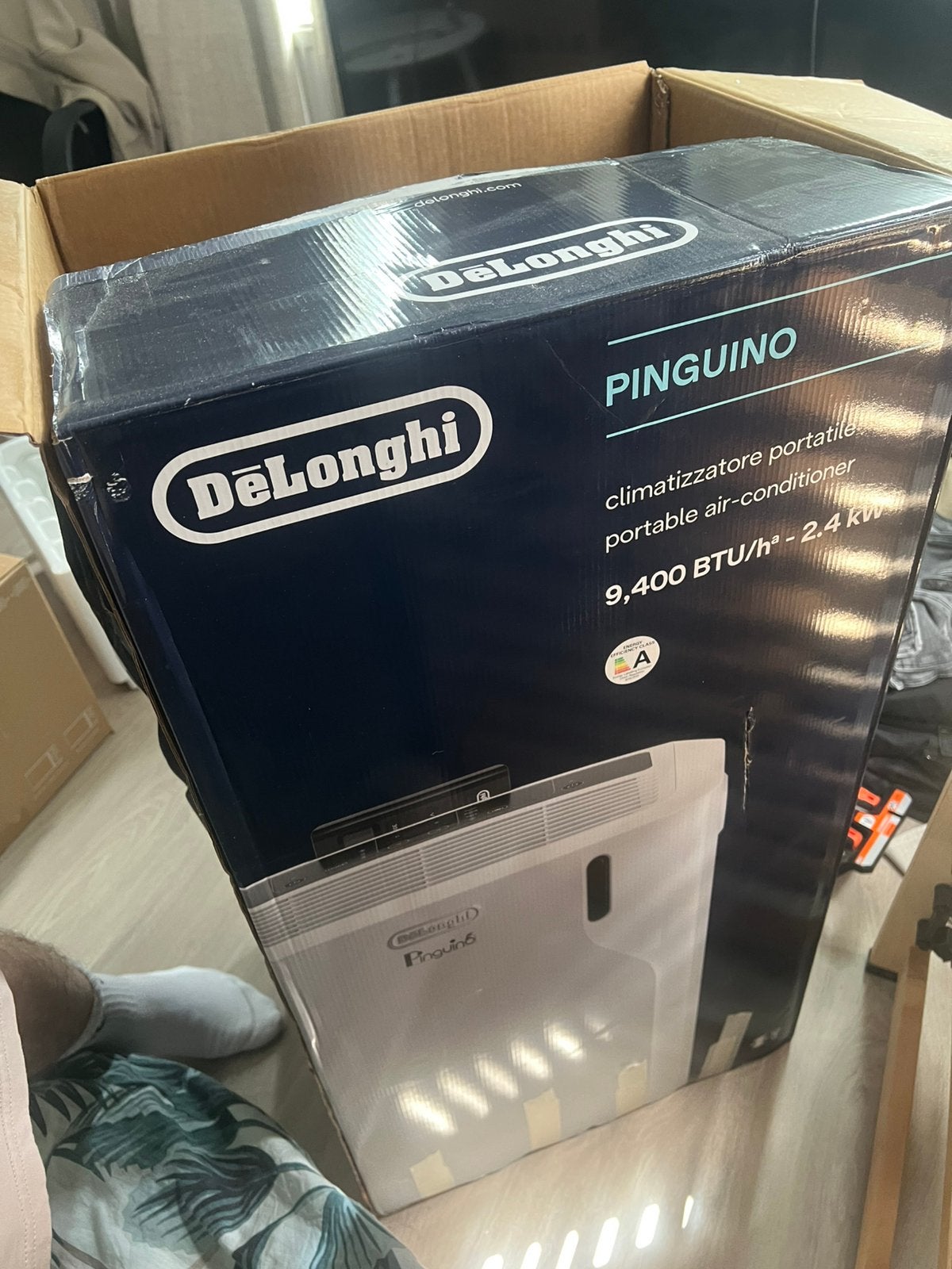 DeLonghi Mobiele Airco, Elektronische apparatuur, Ophalen of Verzenden, Nieuw, Mobiele airco