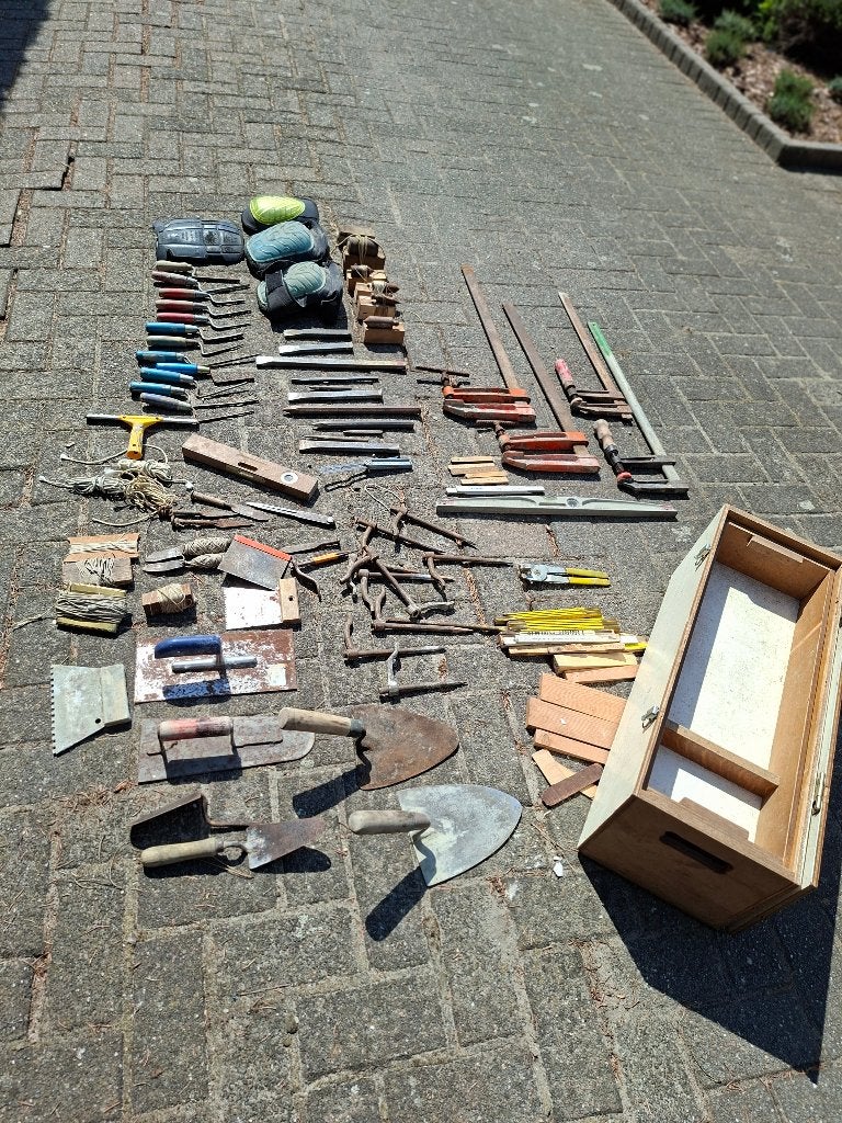 Allerlei voor metsen, Doe-het-zelf en Bouw, Gereedschap | Handgereedschap, Ophalen, Gebruikt, Overige typen, Overige merken