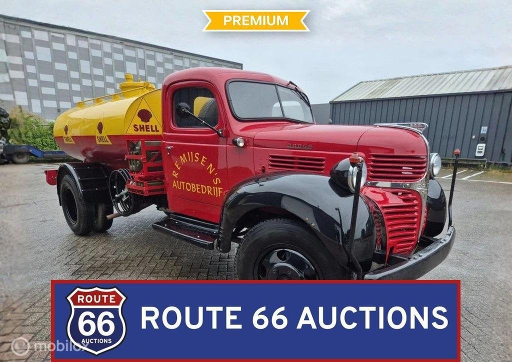 Dodge T | 1946 | Route 66 Auctions, Autos, Achat, Entreprise, Boîte manuelle, Autre carrosserie