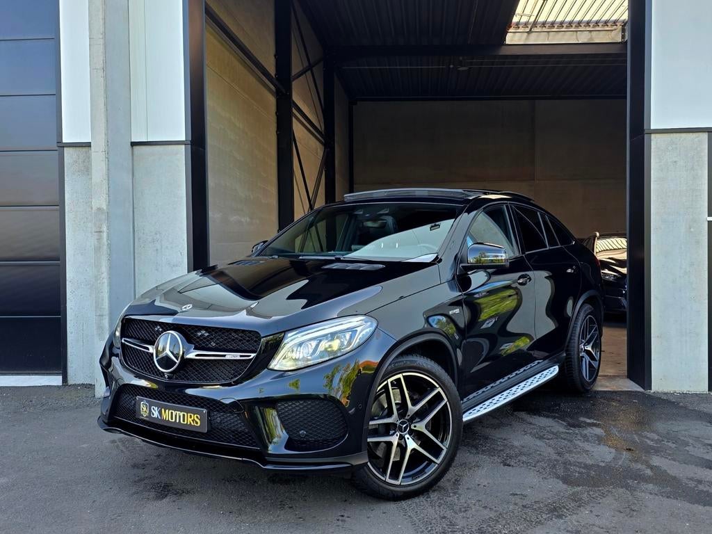 GLE43 AMG NightPack 21" Pano Airmatic ADS+ 360 Nappa Harman, Auto's, Automaat, Zwart, Leder, https://public.car-pass.be/vhr/ab0cf9d0-d655-452a-a388-0af1be605ea4