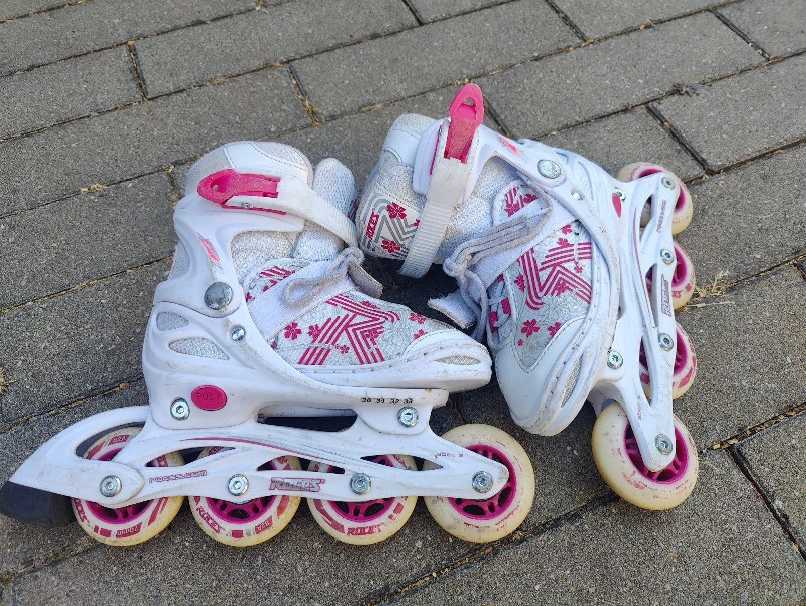 Roces Jokey inline skates, Ophalen, Verstelbaar