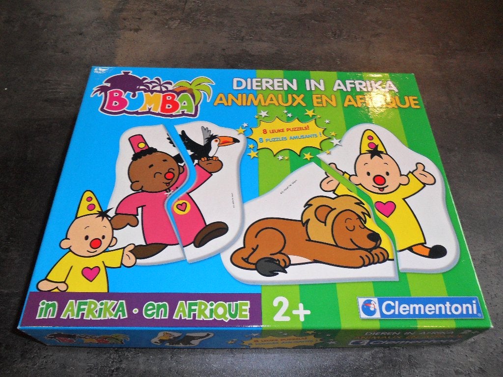 Bumba in Afrika puzzel, Ophalen, Minder dan 10 stukjes, Zo goed als nieuw, 2 tot 4 jaar