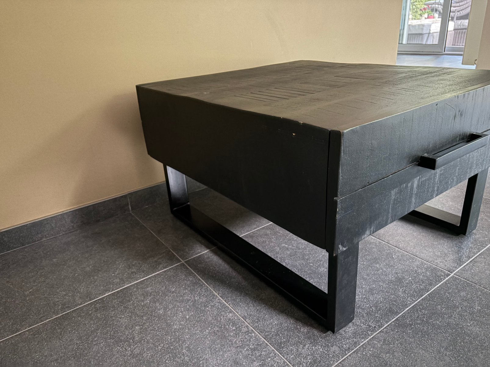Meubel koloniale stijl met 2 lades, Enlèvement, Comme neuf