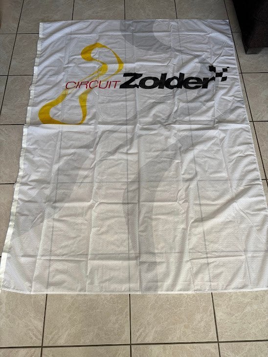 Spandoek "Circuit Zolder", Ophalen of Verzenden, Nieuw