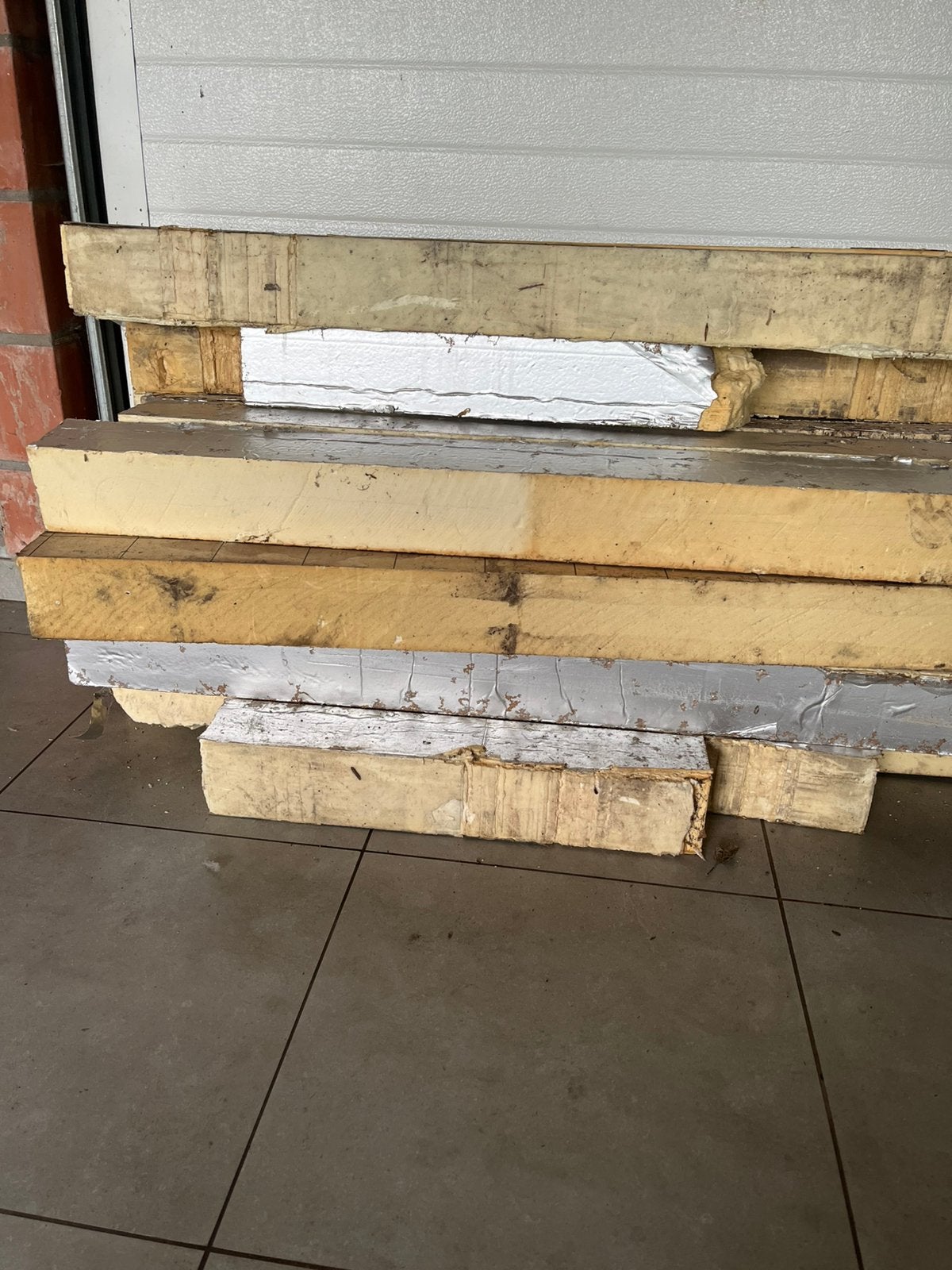 PIR PUR restant balkvorm, Ophalen, Gebruikt, Hardschuim (Pir)