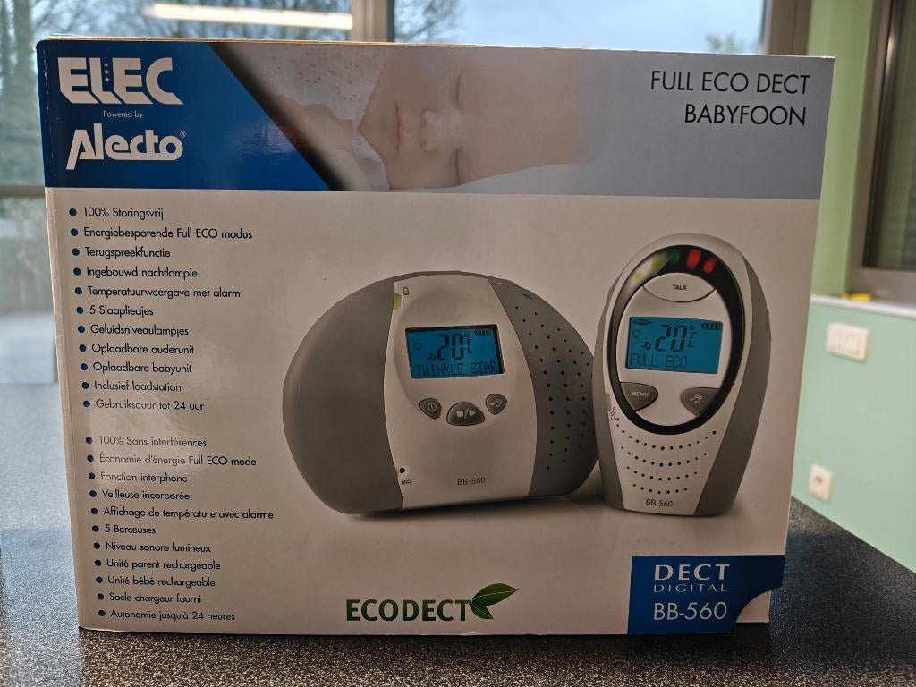 Moniteur pour bébé, Enlèvement ou Envoi, Comme neuf, Fonction Répondeur