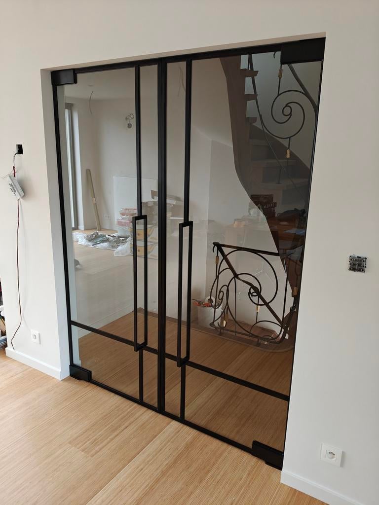 Steellook deur op maat., Ophalen