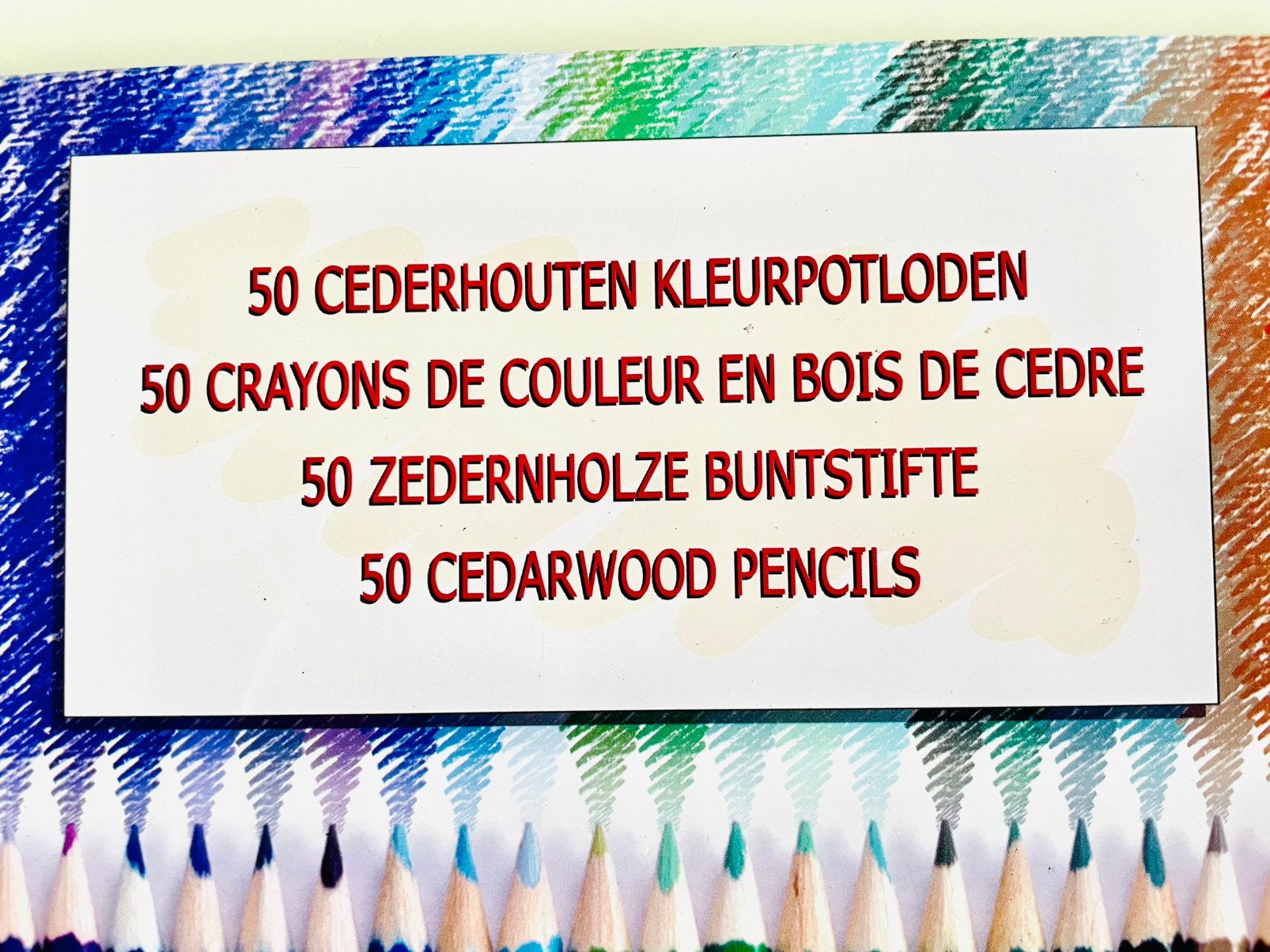 50 crayons de couleur de qualité supérieure, Enlèvement ou Envoi, Comme neuf