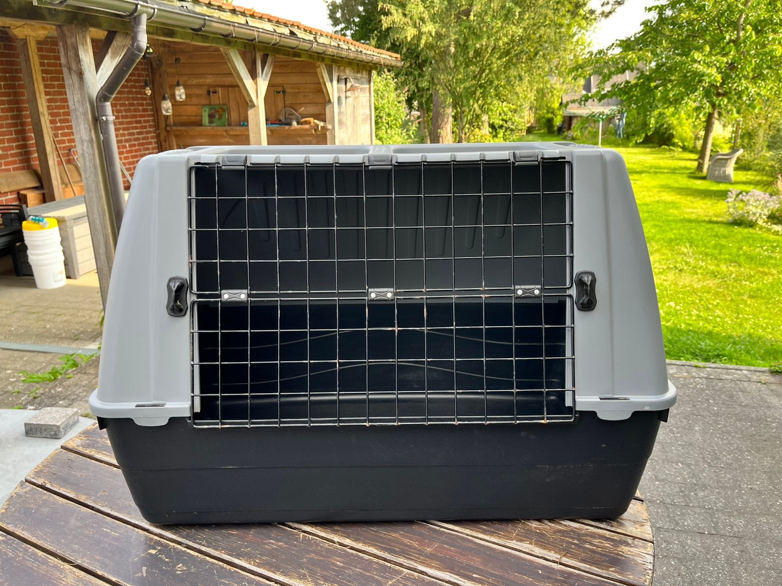 Hondenbench voor transport of op reis, Dieren en Toebehoren, Hondenbenches, Gebruikt, Ophalen