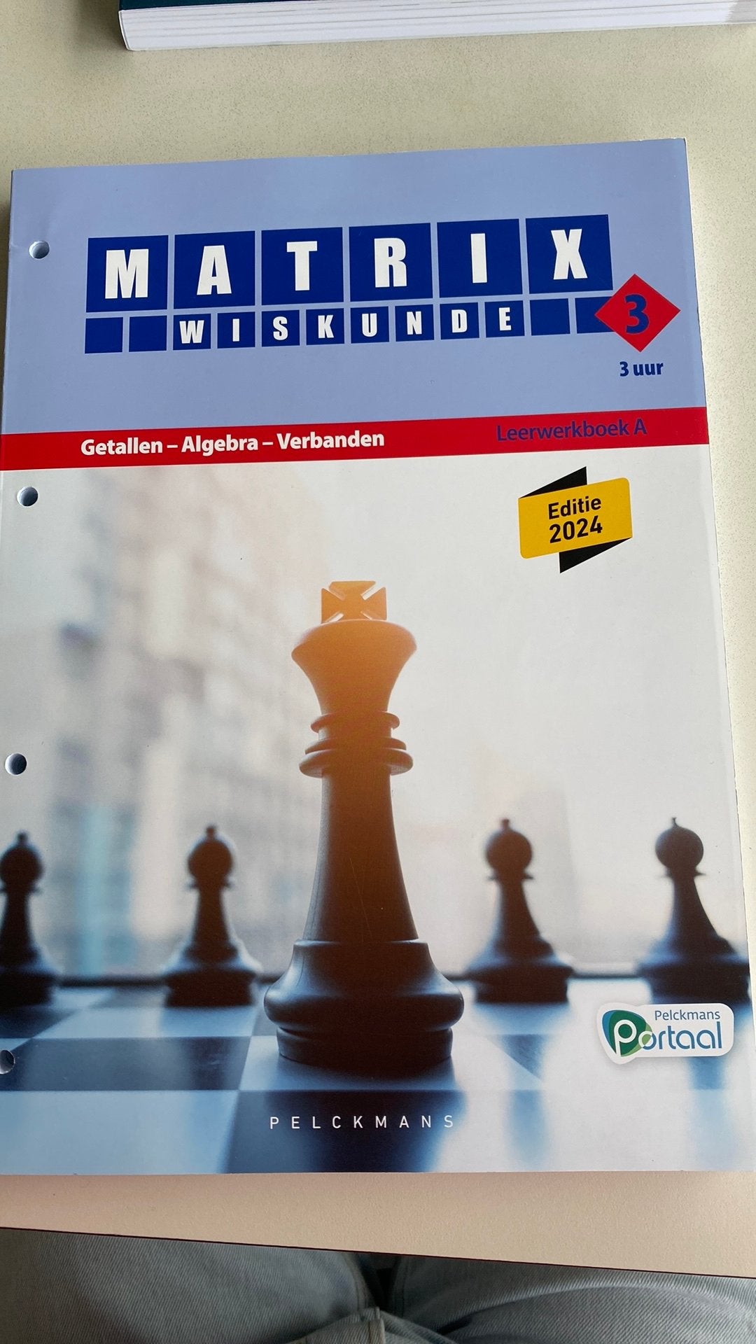 Matrix Wiskunde 3.3 Leerwerkboek A Getallen – Algebra – Verb, Livres, Enlèvement ou Envoi, Neuf, Autres niveaux, Mathématiques A