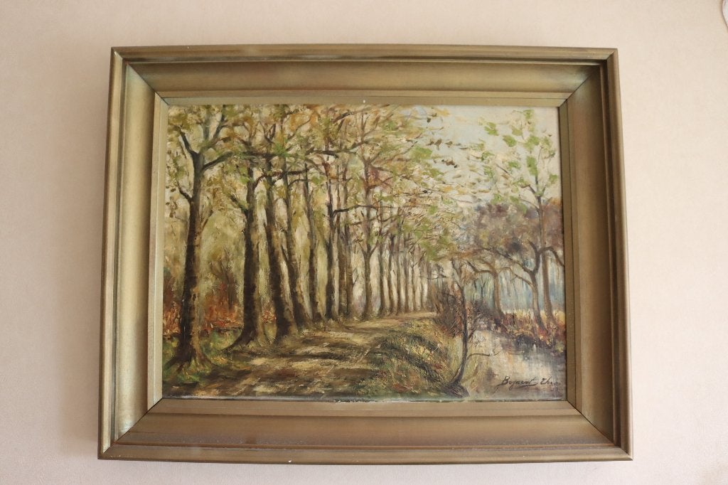 Olieverfschilder Theo Bogaert 2, Ophalen