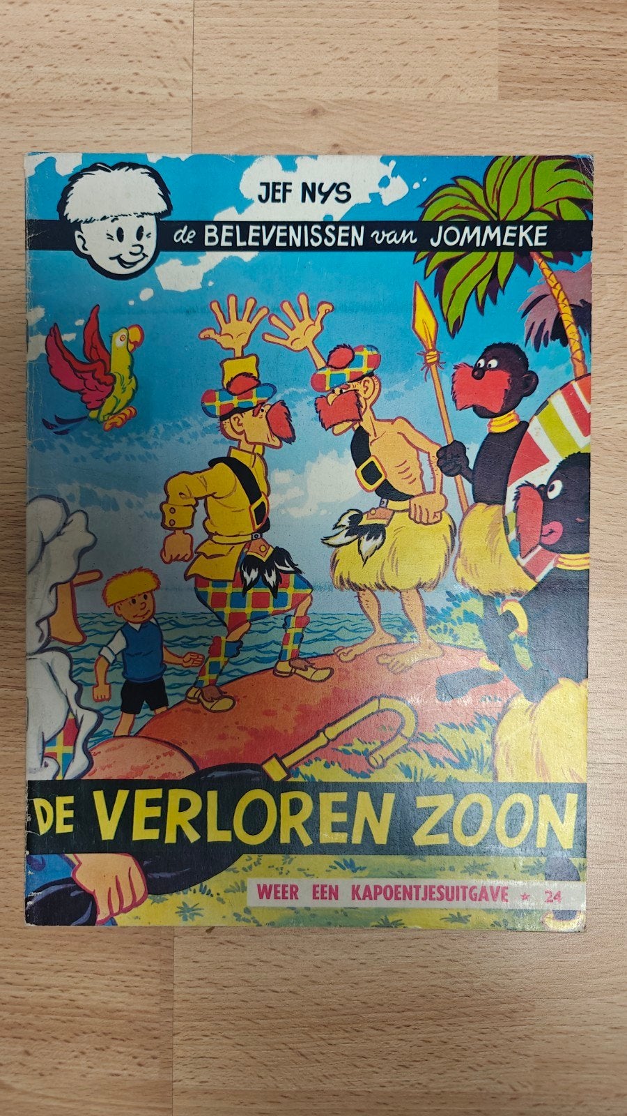 Jommeke - De verborgen tempel, Eén stripboek, Ophalen, Gelezen, Jef Nijs