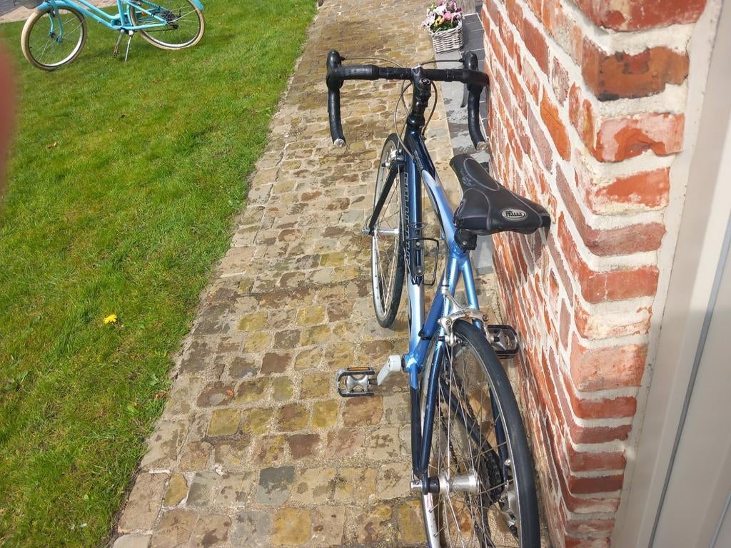 Koersfiets maat 24, Ophalen