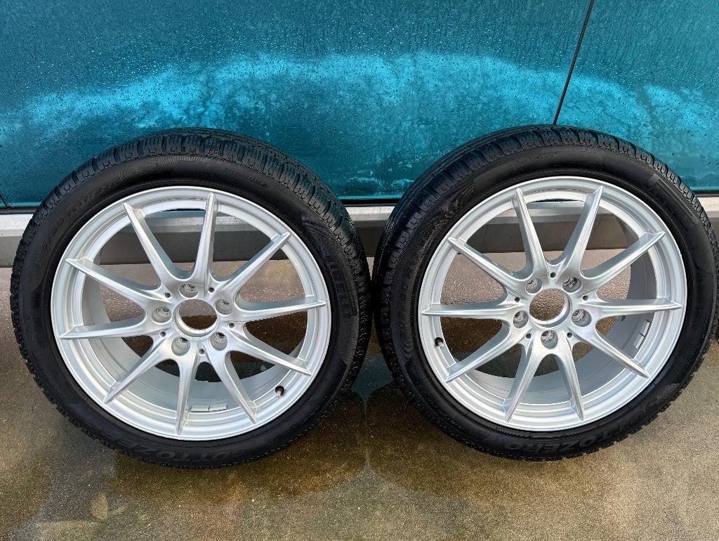 Mercedes 17” velgen met banden, Pneus et Jantes, Pneus hiver, Véhicule de tourisme, Autre