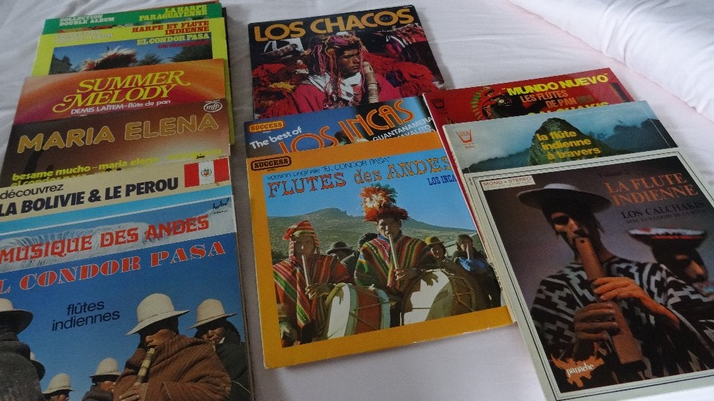 LP VINYL PANFLUITMUZIEK/GUITAAR, Ophalen, LP, Zo goed als nieuw, Latijns-Amerikaans