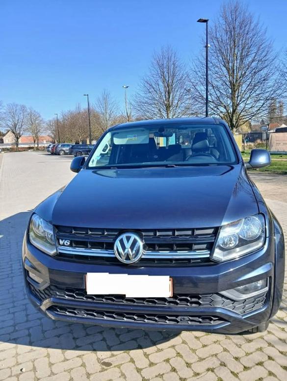 Volkswagen Amarok 3.0 TDI V6 224 pk, Auto's, Automaat, 4 deurs, Euro 6, Zwart