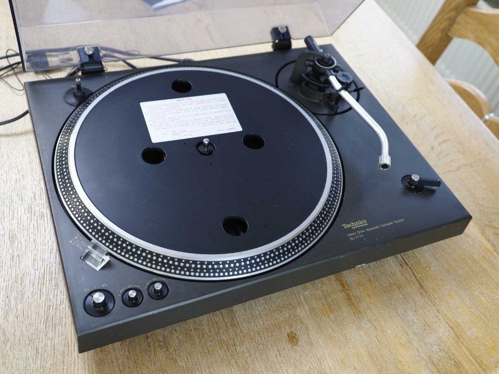 Technics SL-1710 platenspeler direct drive (zonder element), Tourne-disque, Enlèvement, Technics, Automatique
