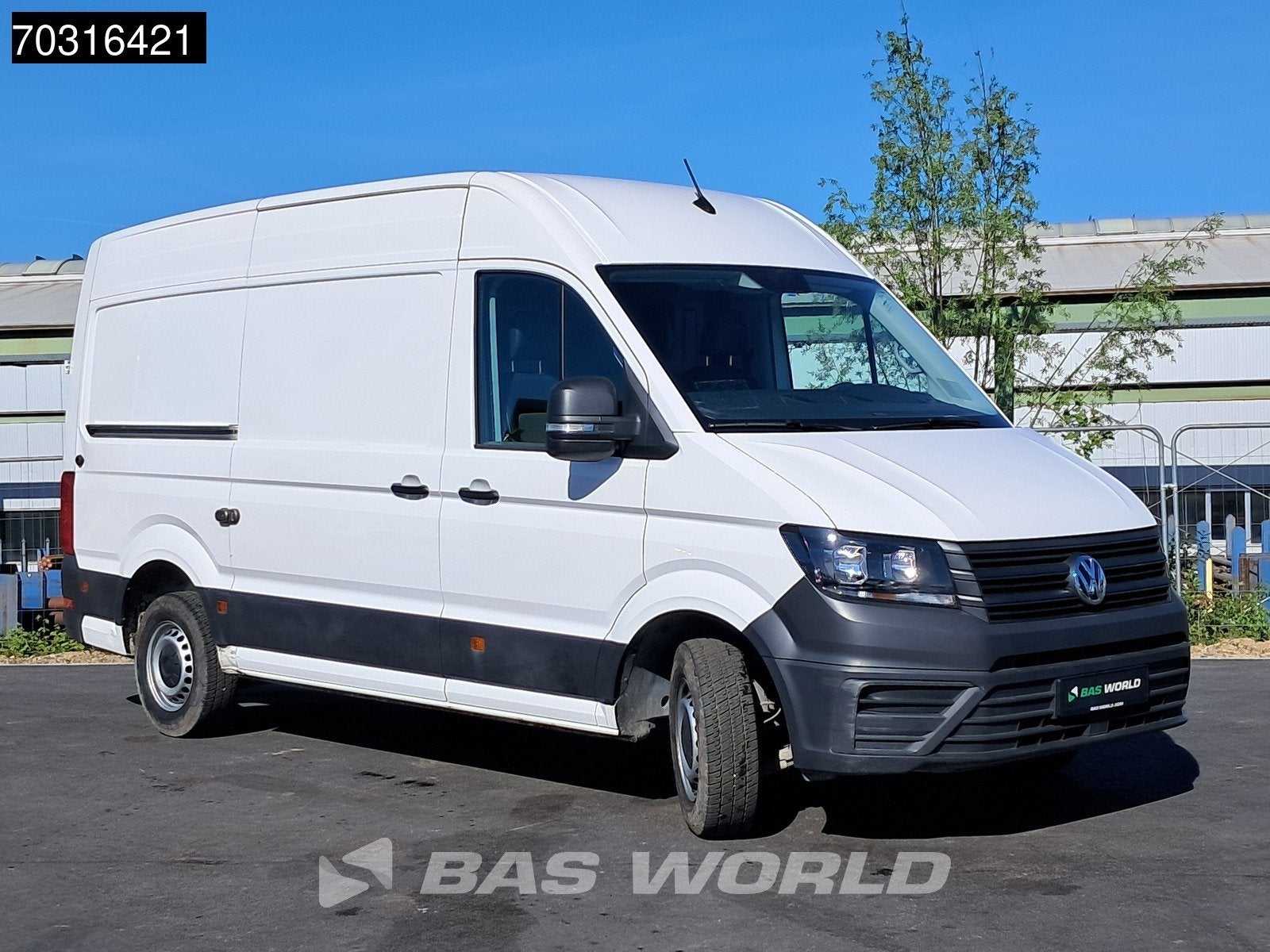 Volkswagen Crafter 140pk L3H3 Klima Kamera Parkensensoren Eu, Auto's, Stof, Gebruikt, Euro 6, 4 cilinders