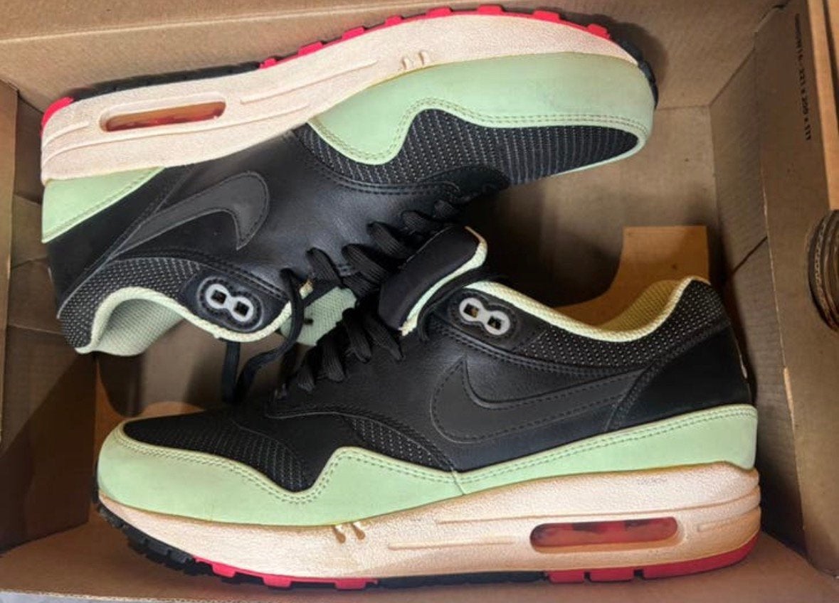 Nike Air Max 1 “Yeezy” size 41, Vêtements | Hommes, Chaussures, Comme neuf, Enlèvement, Baskets, Noir