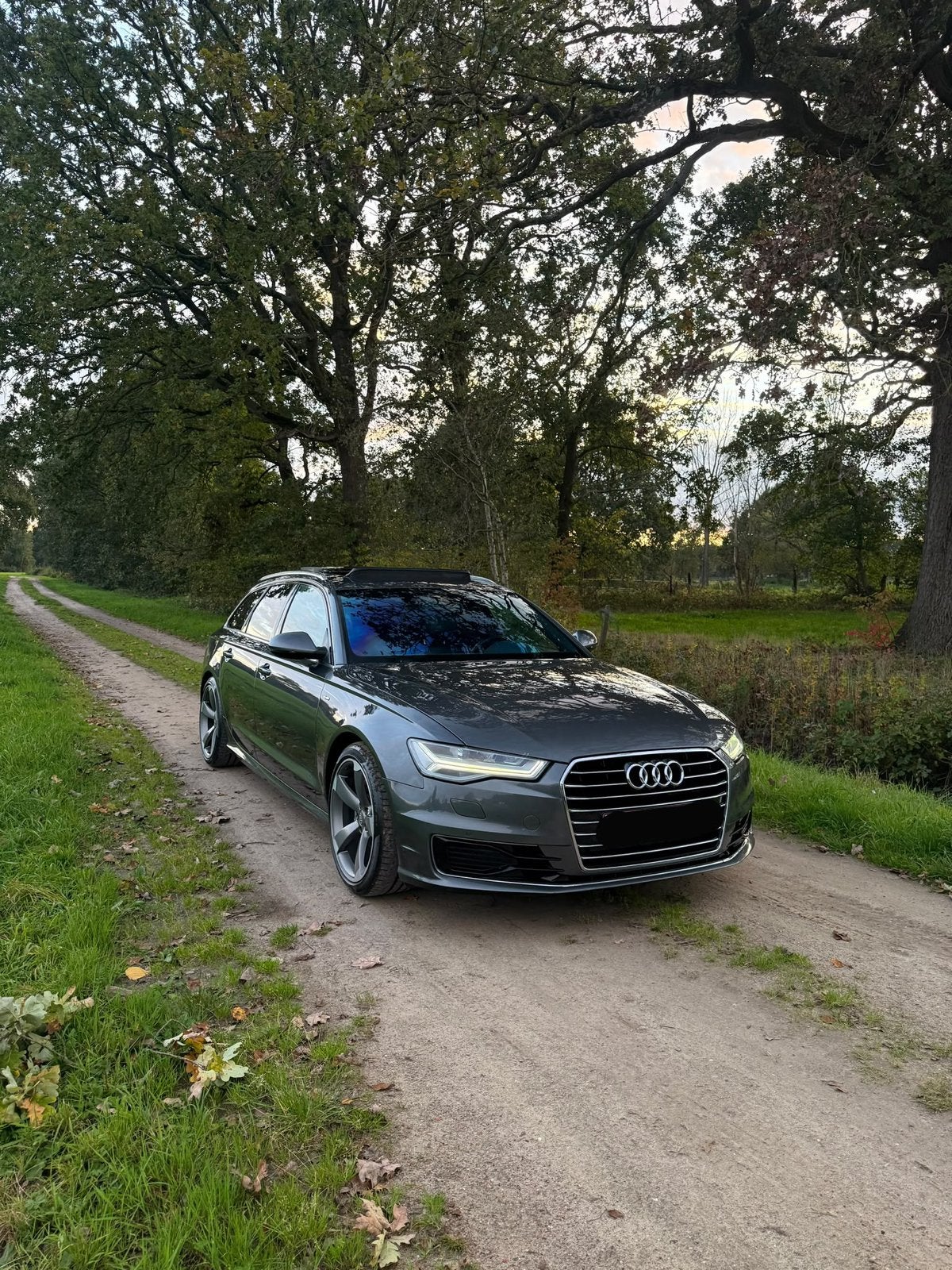 Audi a6 2.0TDI euro6, Auto's, Leder, 5 deurs, Particulier, Zilver of Grijs