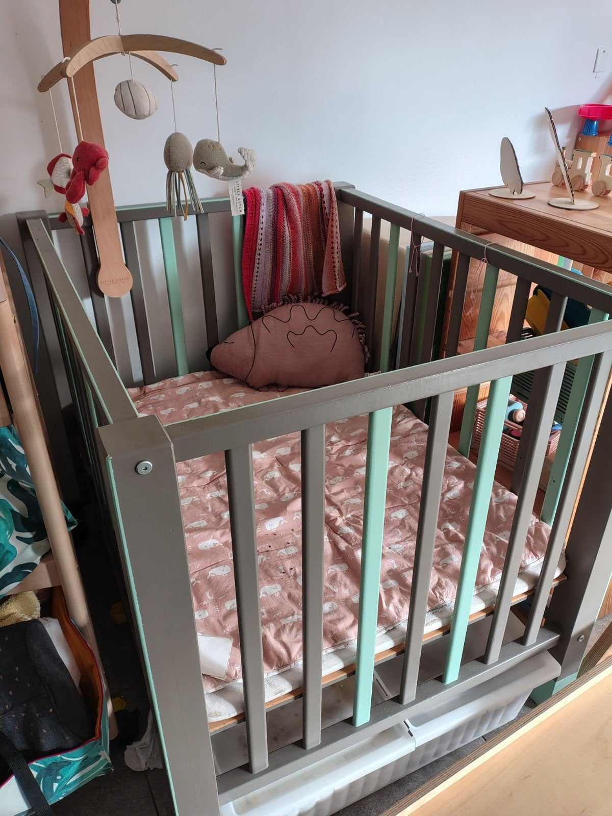baby park met toebehoren aerosleep, Kinderen en Baby's, Ophalen, Gebruikt, Rechthoekig, In hoogte verstelbaar