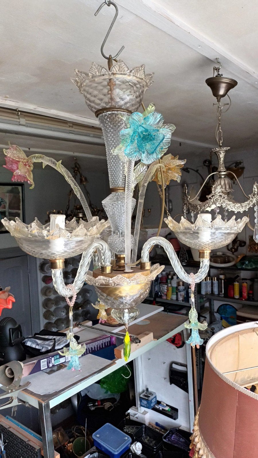 Lustre murano., Ophalen