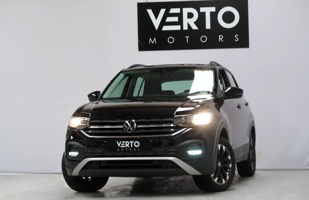 Volkswagen T-Cross TSI, Auto's, Volkswagen, Voorwielaandrijving, Parkeersensor, Zwart, SUV of Terreinwagen